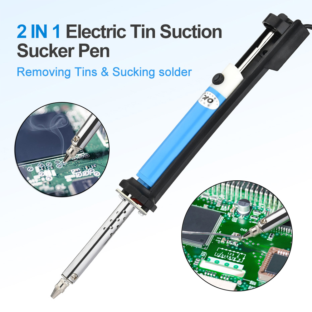 Desoldering Pump Electric Vacuum Station - AC 110 V/220 V Elektrische Entlötmaschine