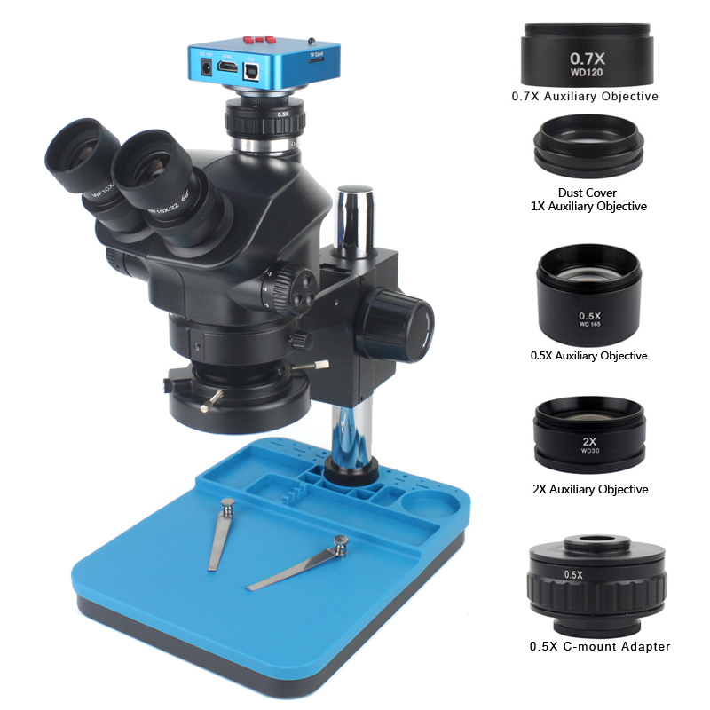 1080P 48MP 2K 4K HDMI USB VGA  – Simul-Focal Industrial Microscope 4K Hdmi Bewertung und Preis