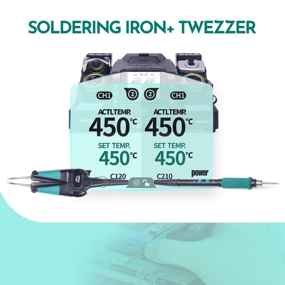 2026 SELL 982D-III Kompatibel  – C210 Precision Soldering Station Bewertung und Preis