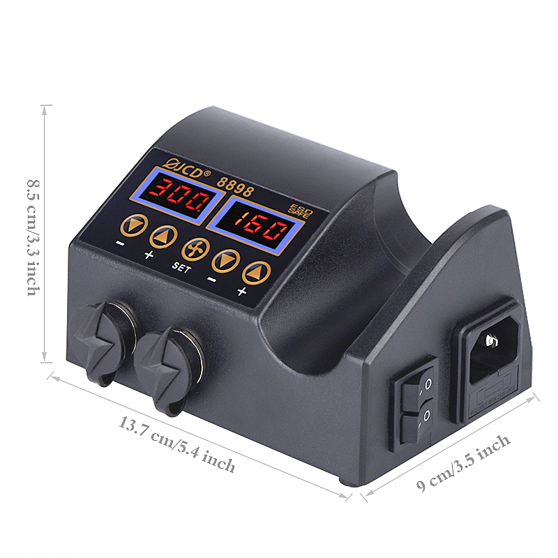 JCD 8898-16 750W 2-in-1 LCD Di – 2 In 1 Soldering Rework Station 750W Bewertung und Preis