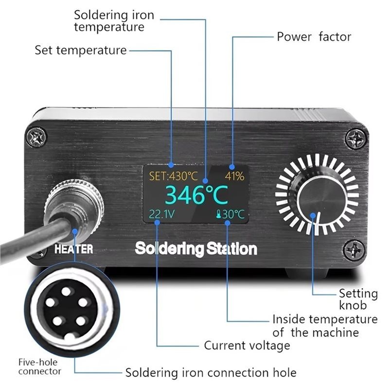 ABYN-Professional T12 Tragbare – T12 Soldering Station Oled Bewertung und Preis